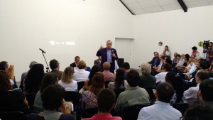 Ministro Juca ferreira (Cultura) fala em evento em defesa do audiovisual e São Paulo