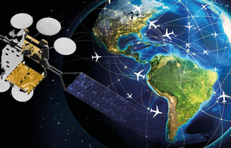 SES e Thales Alenia assinam acordo para novo satélite e conectividade em aviões