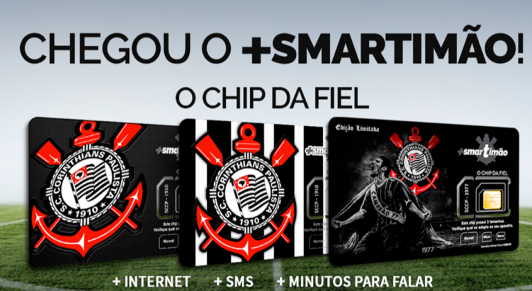 Corinthians lança MVNO com rede da Vivo