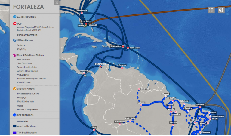Furacão Maria impacta infraestrutura de cabo submarino e afeta Internet no Brasil
