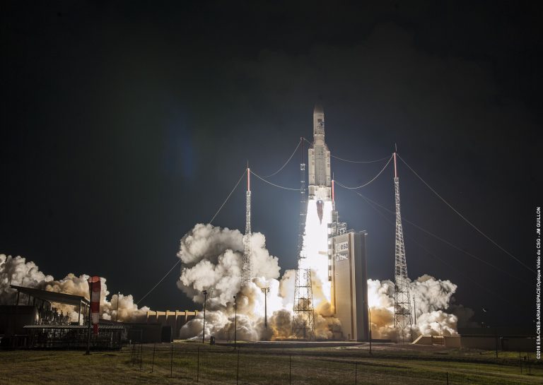 Intelsat comemora lançamento bem sucedido de dois satélites