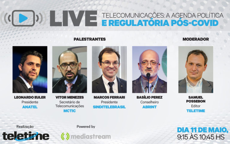 Anatel, MCTIC, SindiTelebrasil e Abrint discutem dia 11 a nova agenda político-regulatória pós-COVID