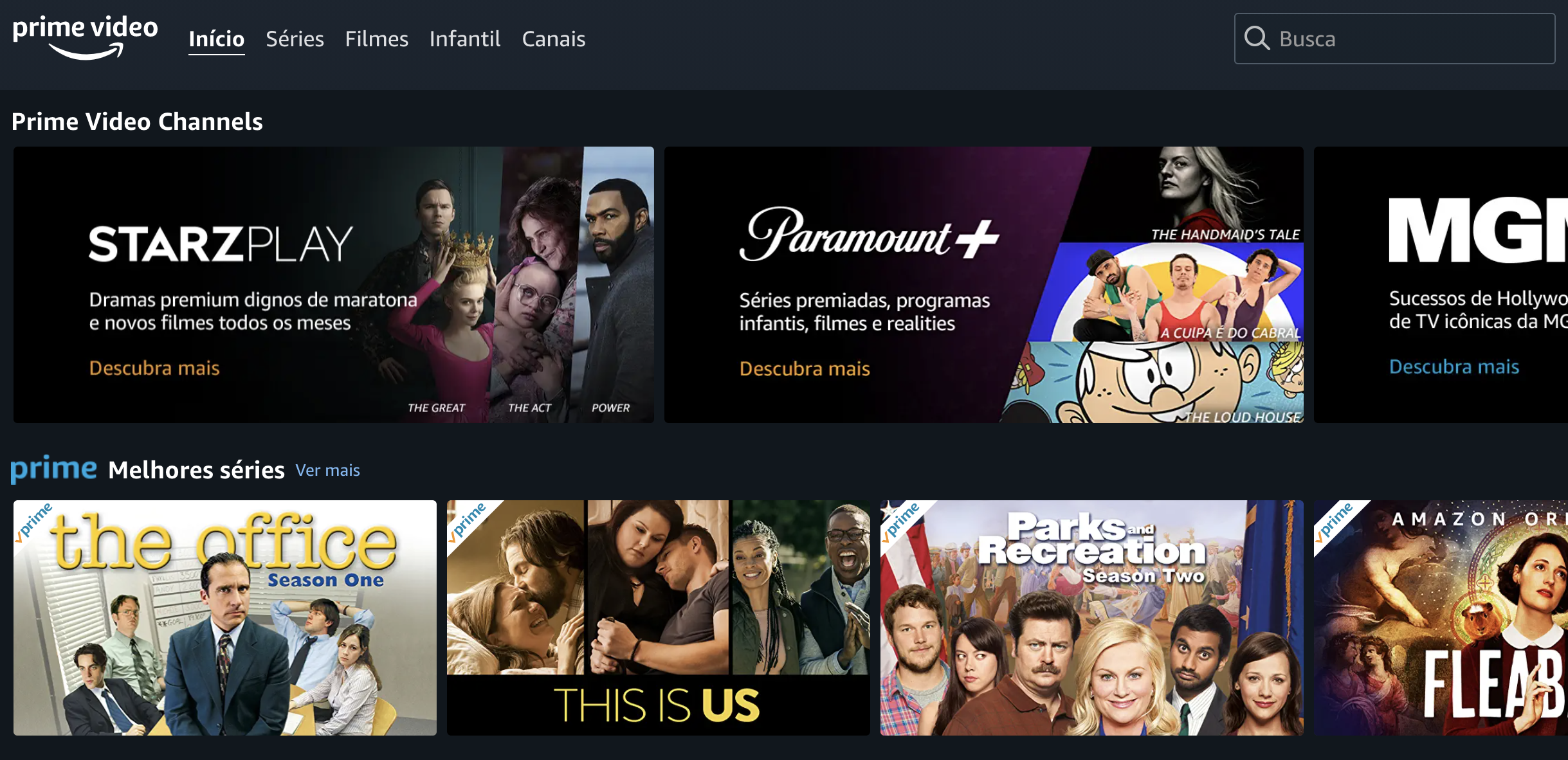 Amazon lança canais de streaming dentro do Prime Video TELETIME News
