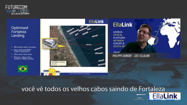 EllaLink deve iniciar operação comercial em abril ou maio de 2021