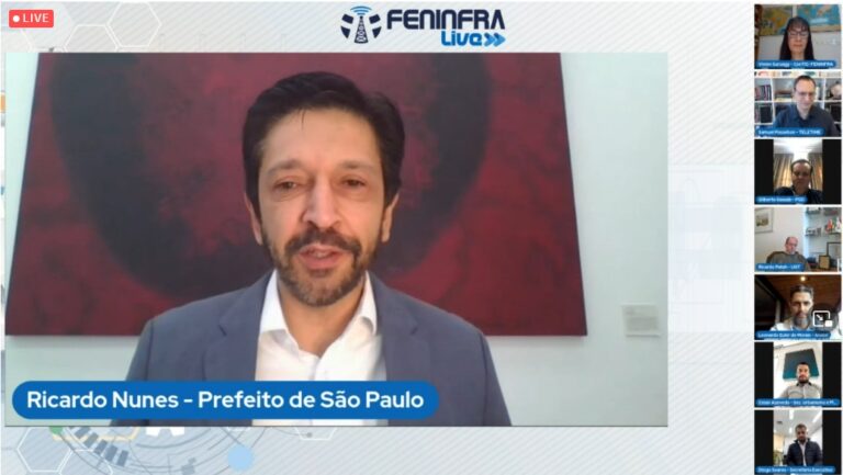 Prefeito de São Paulo torce por aprovação rápida do leilão de 5G e de PL das antenas