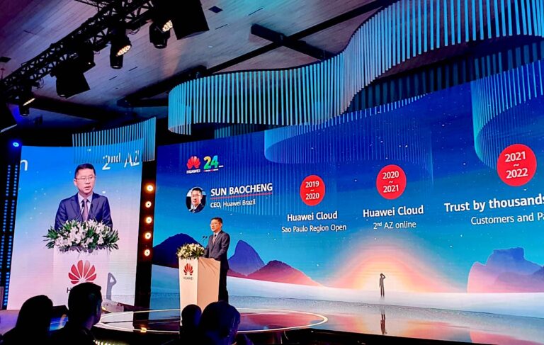Huawei investe no Brasil para digitalização e nuvem no governo