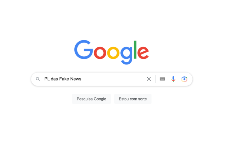 Google se defende e diz que campanha contra PL das Fake News considera 'riscos legítimos'
