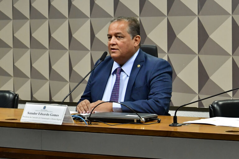 Eduardo Gomes é o 1º presidente da Comissão de Comunicação e Direitos Digitais